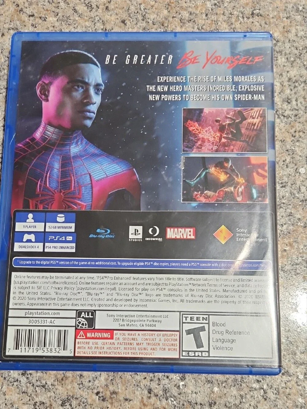 Marvel Spider‑Man: Miles Morales PS4 – Complete Edition (ESRB Teen)